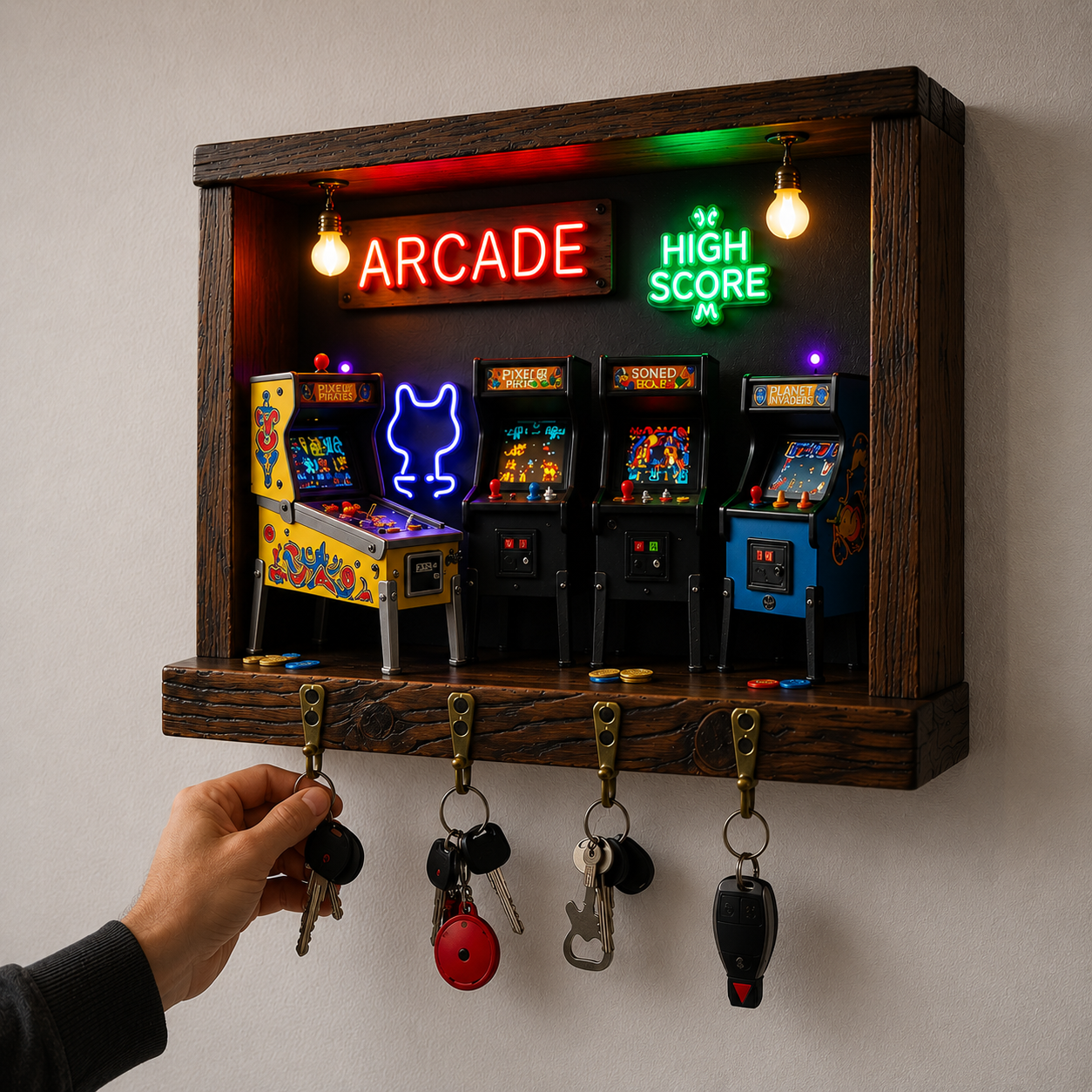 Arcade Schlüsselhalter