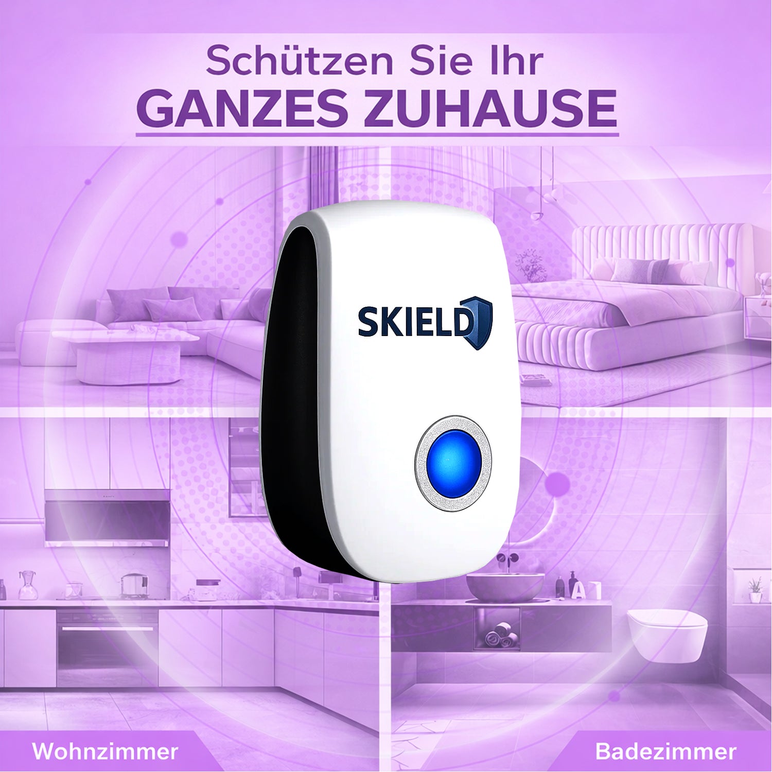 Hoffmarkt PestShield™ Ultraschall-Schutz
