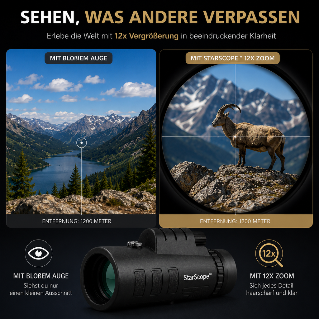 StarScope™ - KI unterstütztes Monokular